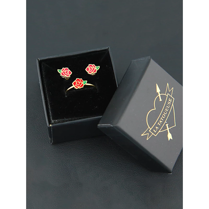 Bague Et Puces La Tatoueuse Rose 1 Bague Et Puces La Tatoueuse Rose