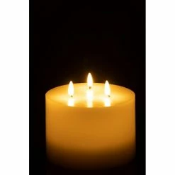 Bougie LED 3 Flames Blanche M -Pandora || Janod Soldes bougie led 3 flames blanche m 2