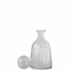 Carafe Bouteille En Verre Transparent Avec Tache Blanche