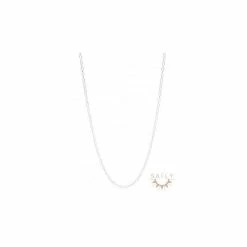 Chaîne Pour Pendentif Bola De Grossesse Argentée 130 Cm