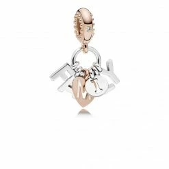 Charm Pendant Family Rose PANDORA MOMENTS