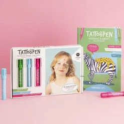 Coffret Tattopen Incroyable Planéte - NAILMATIC - HORIZON BIEN ETRE