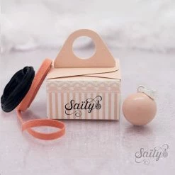 Collier Sautoir Bola De Grossesse Nude Et Cordon Suédine Saïly