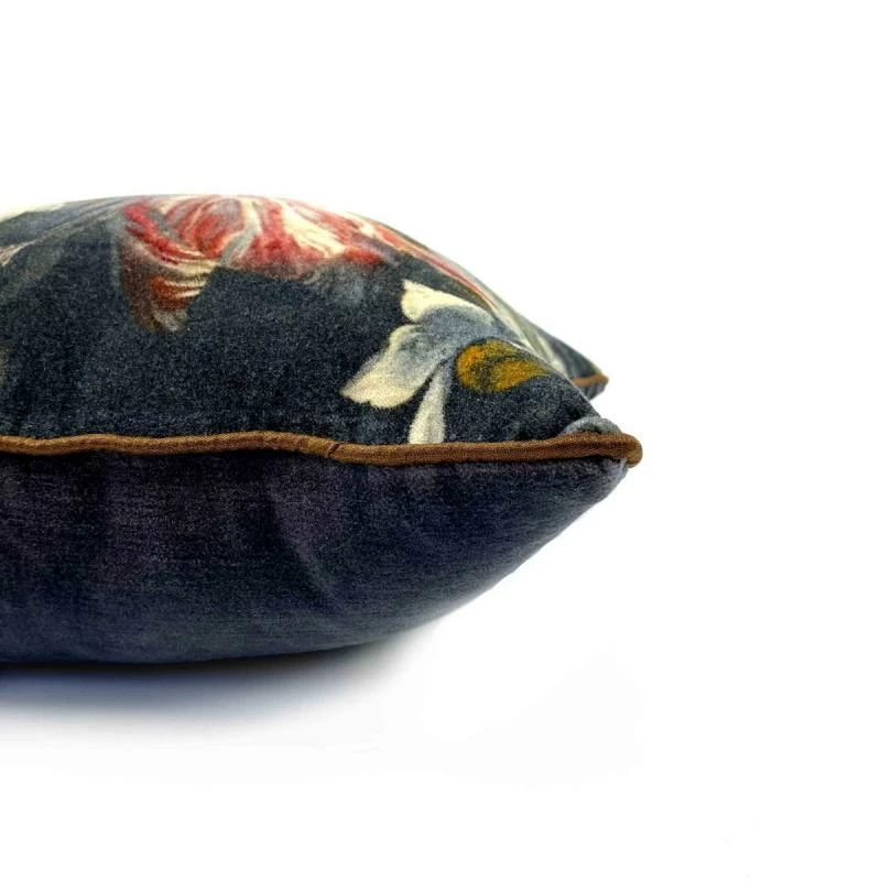 Coussin Lady Rose Velours Imbarro 2 Coussin Lady Rose Velours Imbarro â Image 2