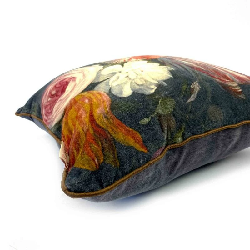 Coussin Lady Rose Velours Imbarro 3 Coussin Lady Rose Velours Imbarro â Image 3