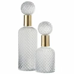 Grande Carafe Décorative En Verre Transparent -Pandora || Janod Soldes grande carafe decorative en verre transparent 2