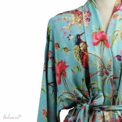 Kimono Paradise Bleu -Pandora || Janod Soldes kimono bleu 2