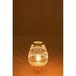 Lanterne "Daya" En Bois Blanc -Pandora || Janod Soldes lanterne daya en bois blanc 2