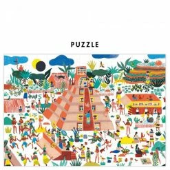 Mon Puzzle Mayas -Pandora || Janod Soldes mon puzzle antiquite 5