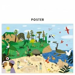 Mon Puzzle Dinosaures -Pandora || Janod Soldes mon puzzle dinosaures 1