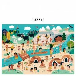 Mon Puzzle Préhistoire -Pandora || Janod Soldes mon puzzle prehistoire 2