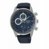 Montre Homme Sport Acier Et Bleue SEIKO