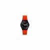 Montre Swatch Gent Rouge Et Noire Red Grin
