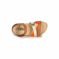 Nu Pieds Marron Lulune GBB -Pandora || Janod Soldes nu pieds marron lulune gbb 2