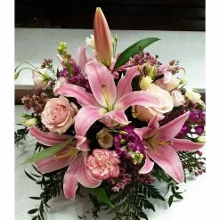 Panier De Fleurs Coupées Naturelles