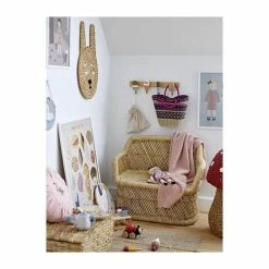 Panier Tressé Multicolore Bloomingville -Pandora || Janod Soldes panier tresse multicolore bloomingville 1