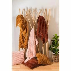 Plaid Rose Poudré Diana -Pandora || Janod Soldes plaid rose poudre diana 3