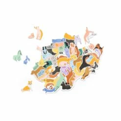 Puzzle 299 Chiens Et Un Chat -Pandora || Janod Soldes puzzle 299 chiens et un chat 1