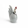 Statuette Coq "Élégant" En Céramique