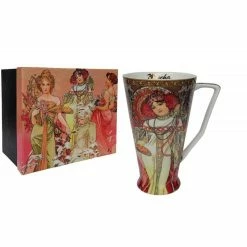 Tasse à Thé Mucha Automne